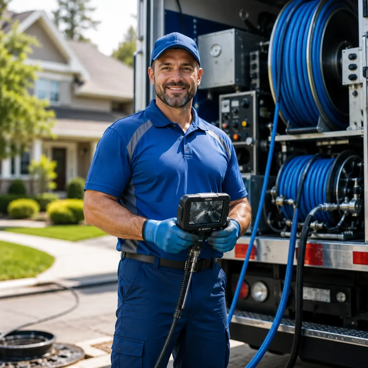 Local outdoor drain cleaning specialists in Munith, MI
